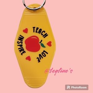 Love Teaching Keyring